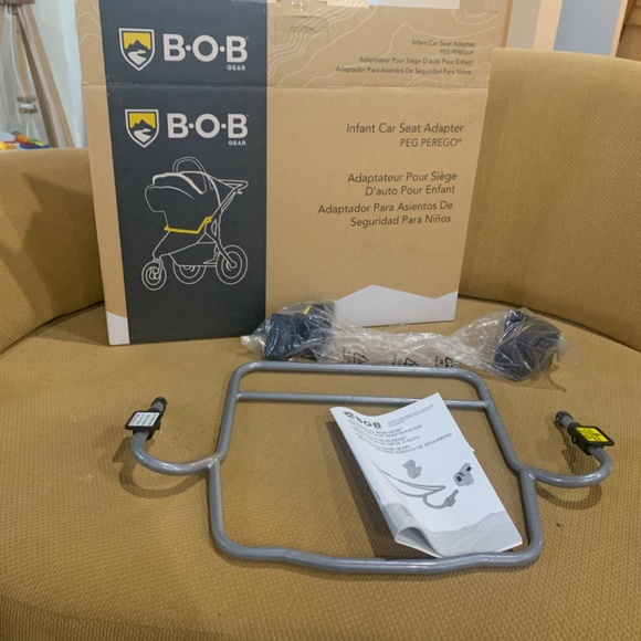 Infant Car Seat Adaptor Peg Perego- Single BOB Stroller - Picture 4 of 7